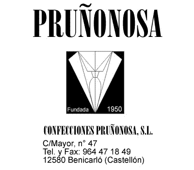 Confeccions Pru�onosa